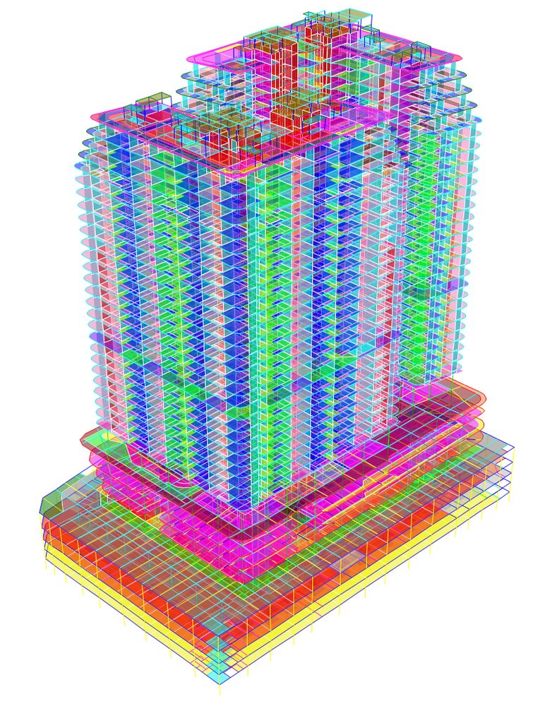 3D structural model of King Crown Infinity